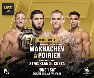 Get UFC 302 New Jersey Tickets