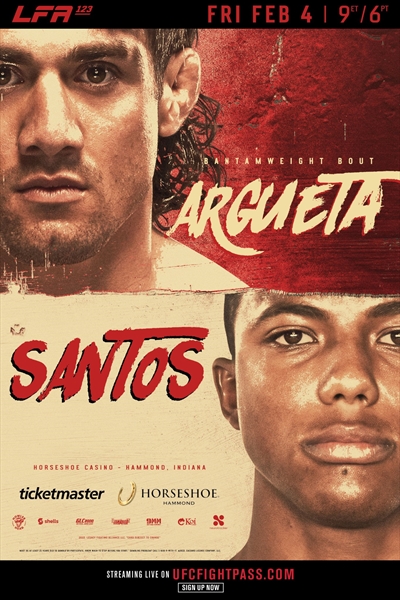 LFA 123 - Argueta vs. Santos