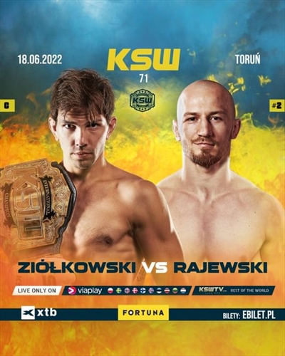 KSW 71 - Ziolkowski vs Rajewski