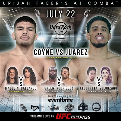 Urijah Faber's A1 Combat 12 - Coyne vs. Juarez