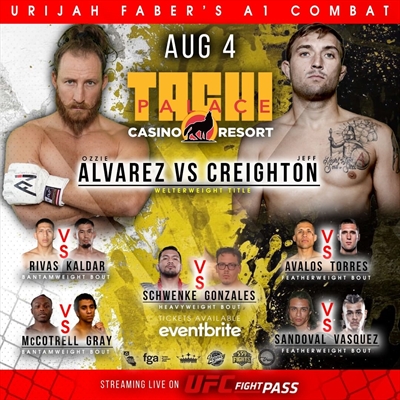 Urijah Faber's A1 Combat 13 - Alvarez vs. Creighton