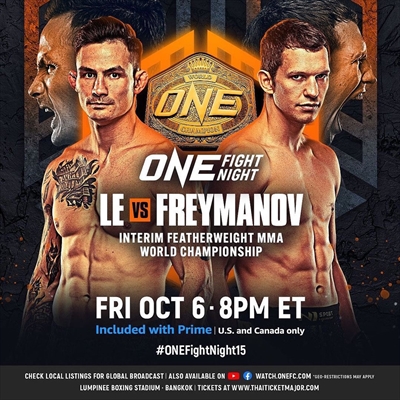 One Fight Night 15 - Le vs. Freymanov