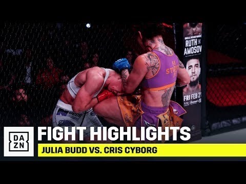 Full Fight Cris Cyborg Vs Julia Budd Bellator 238 Highlights Mma V