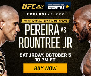 Buy UFC 307 PPV on ESPN+