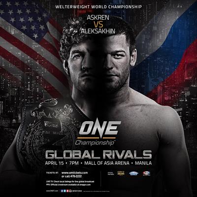 One Championship 41 - Global Rivals
