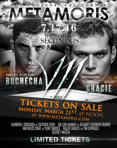 Metamoris 7 - Buchecha vs. Gracie