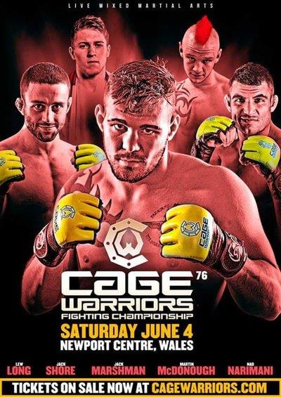 CWFC 76 - Cage Warriors Fighting Championship 76