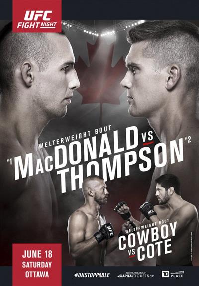 UFC Fight Night 89 - MacDonald vs. Thompson