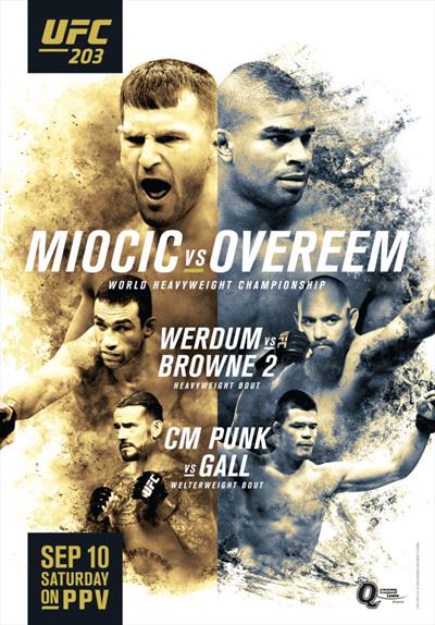 UFC 203 - Miocic vs. Overeem
