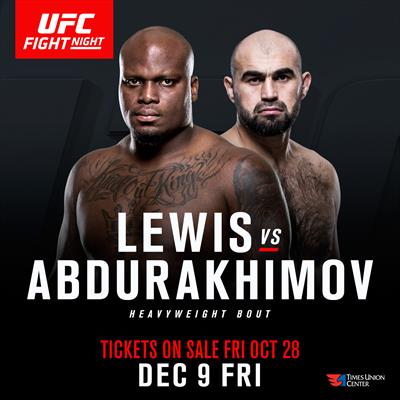 UFC Fight Night 102 - Lewis vs. Abdurakhimov