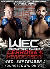 WEC 43 - Cerrone vs. Henderson