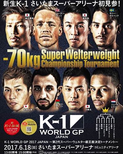 K-1 World Grand Prix 2017 - Super Welterweight Tournament