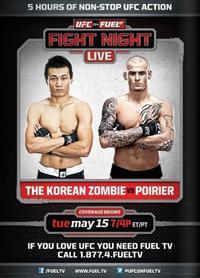 UFC on Fuel TV 3 - Korean Zombie vs. Poirier