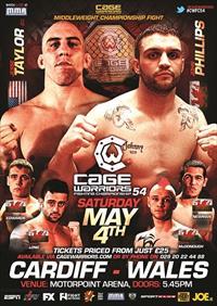 CWFC 54 - Cage Warriors Fighting Championship 54