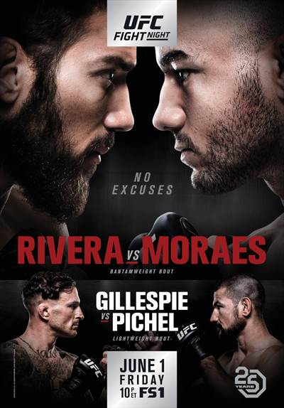 UFC Fight Night 131 - Rivera vs. Moraes