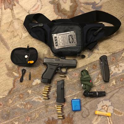 Tim Kennedy IG Post - I have 3 typical EDC set ups determined by th...