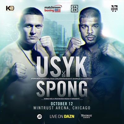 Boxing on DAZN - Oleksandr Usyk vs. Tyrone Spong Fight Card Results
