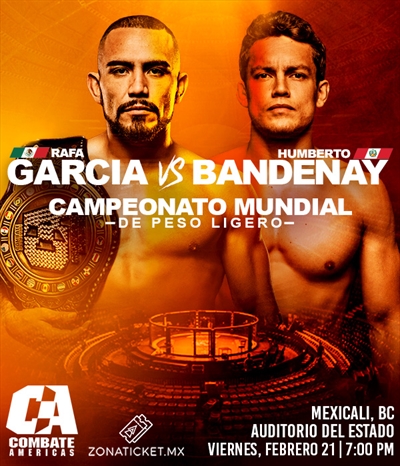 Combate Americas 55 - Garcia vs. Bandenay