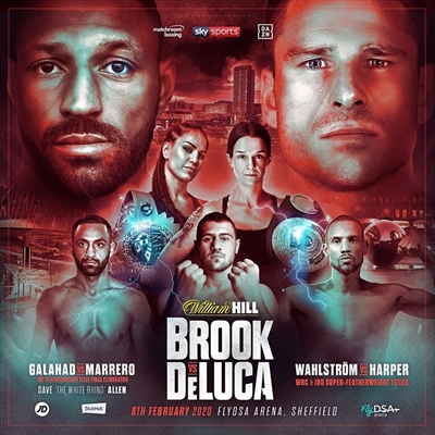 Brook Vs Deluca Card Brook Vs Deluca Card