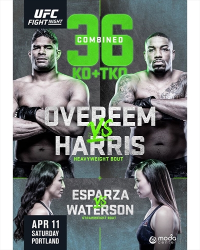 UFC Fight Night 172 - Overeem vs. Harris