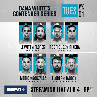 Dana White's Contender Series - Contender Series 2020: Week 1