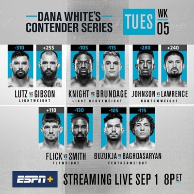 Dana White's Contender Series - Contender Series 2020: Week 5