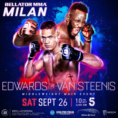 Bellator Milan - Edwards vs. van Steenis