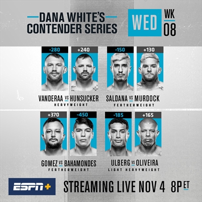 Dana White's Contender Series - Contender Series 2020: Week 8