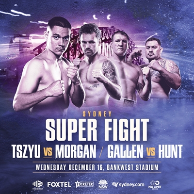 Super Fight Tim Tszyu Vs Bowyn Morgan Fight Card Results