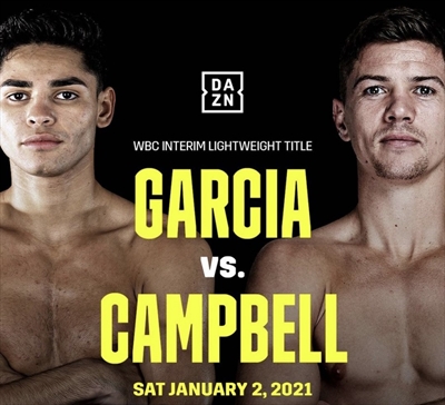 Boxing On Dazn Ryan Garcia Vs Luke Campbell Fight Card Results