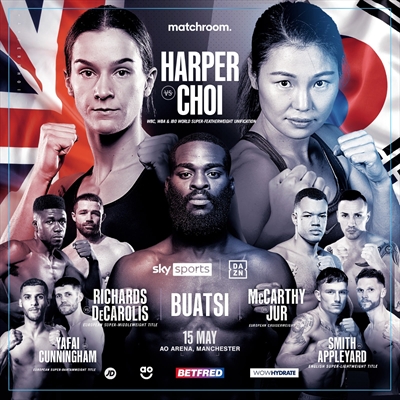 Boxing on DAZN - Terri Harper vs. Hyun Mi Choi Fight Card ...