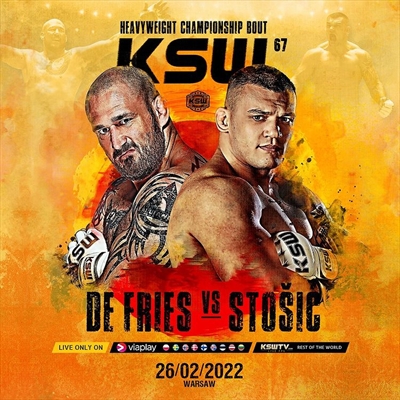 KSW 67 - De Fries vs. Stosic