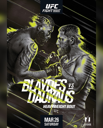 UFC on ESPN 33 - Blaydes vs. Daukaus