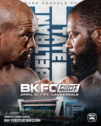 BKFC Lauderdale - Beltran vs. Tate