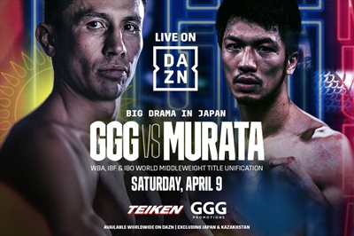 Boxing on DAZN - Gennady Golovkin vs. Ryota Murata