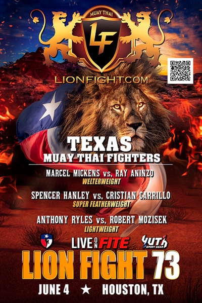Lion Fight 73 - Texas Muay Thai Fighters