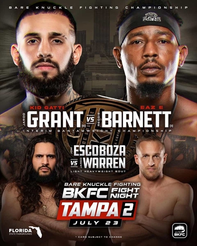 BKFC FN Tampa 2 - Grant vs. Barnett