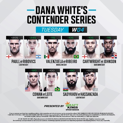 Dana White's Contender Series - Contender Series 2022: Week 4