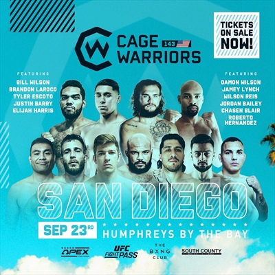 CW 143 - Cage Warriors 143