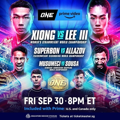 One Championship<br>One on Prime Video 2 - Xiong vs. Lee 3