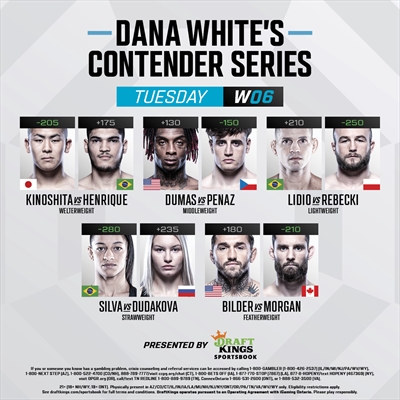 Dana White's Contender Series - Contender Series 2022: Week 6