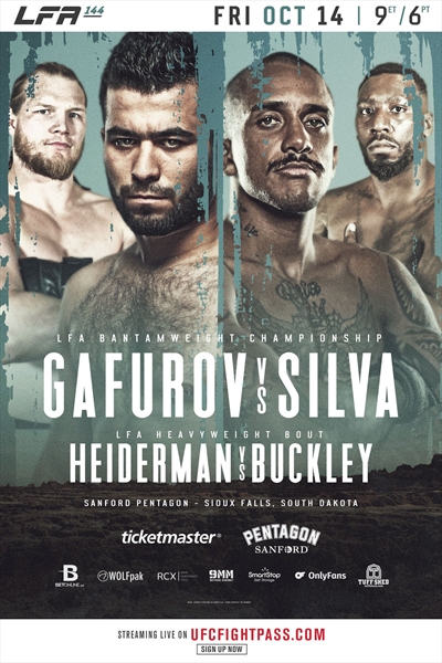 LFA 144 - Gafurov vs. Silva