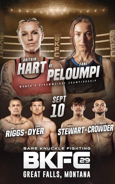 BKFC 29 Montana 2 - Hart vs. Peloumpi