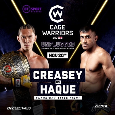 CW 147 - Cage Warriors 147: Unplugged
