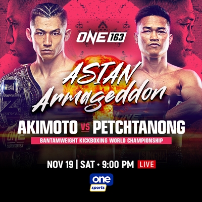 One Championship - One 163: Akimoto vs. Petchtanong