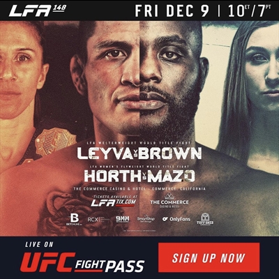 LFA 148 - Leyva vs. Brown