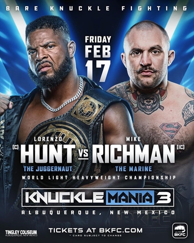 BKFC Knuckle Mania 3 - Hunt vs. Richman