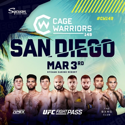 CW 149 - Cage Warriors 149: San Diego