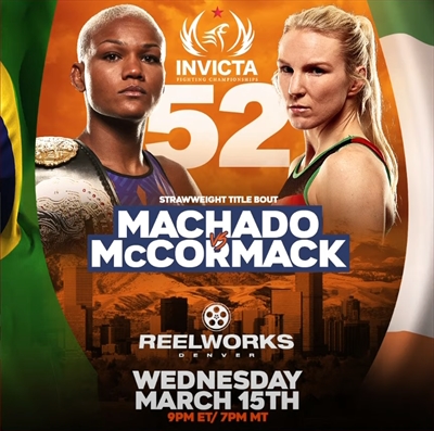 Invicta FC 52 - Machado vs. McCormack