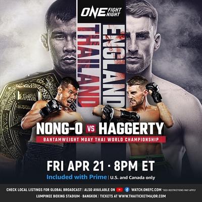 One Fight Night 9 - Nong-O vs. Haggerty
